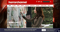 Desktop Screenshot of horrorchannel.co.uk